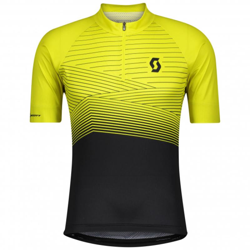 Pánske cyklistické  tričko M\'s Endurance 20 v žlto-čiernej farbe